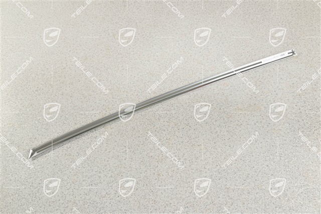 Zierleiste / Türschacht hinten, Galvanosilber, L