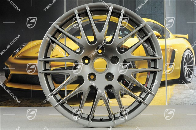 20" Komplet felg RS Spyder, 9J x 20 ET57, srebro dekoracyjne/tytan