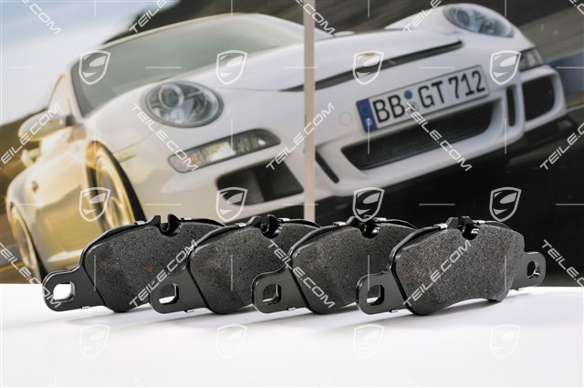 Brake pads, repair set, GTS, L+R