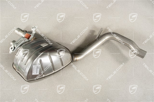 Rear silencer, Panamera Turbo, R