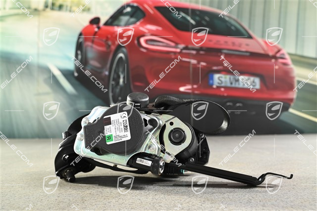 Coupe / Targa, Safety seat belt, Black, R