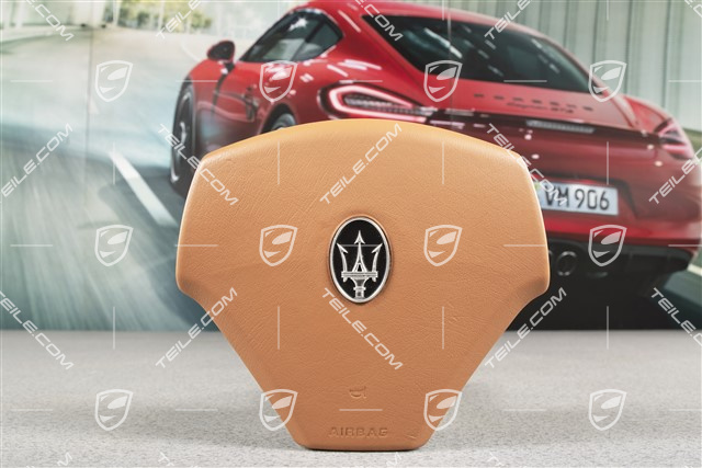 Quattroporte - Steering wheel airbag (driver's airbag), Cuoio