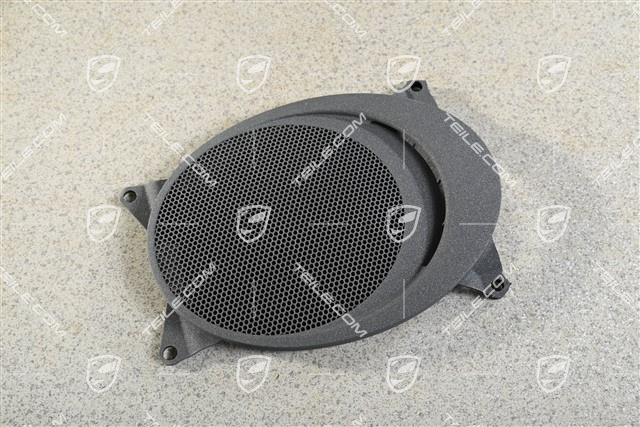 Kratka osłaniająca głośnik w tapicerce drzwi, Granite Grey, L=R