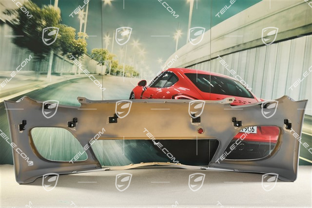 Front bumper, Turbo, AeroKit, with headlamp washer and ParkAssist
