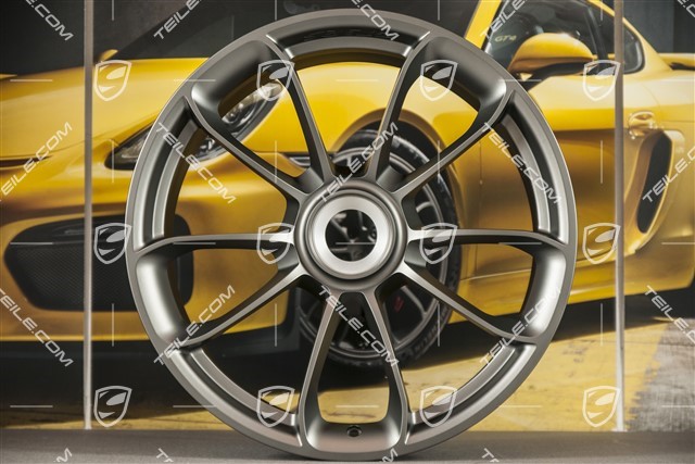 20-inch wheel GT3RS, with GT3RS logo, 9,5J x 20 ET50, Platinum satin-matt