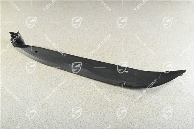 Front wing / fender, cover, Satin black, R