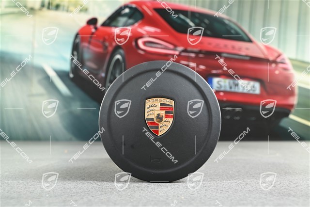Airbag, Leder, schwarz