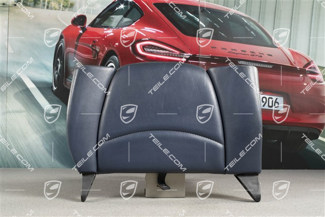 Notsitzrückenlehne / Rücksitz / Rückenlehne, hinten, Kunstleder, nachtblau, cabrio, R
