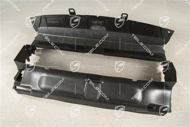 Air duct, rear, 3.0 TDI