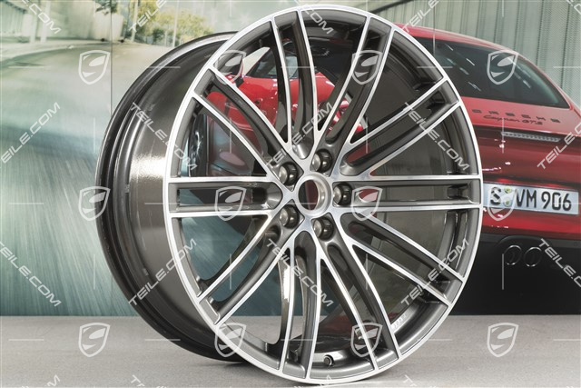 21" komplet felg Turbo IV, 9,5J x 21 ET27 + 10J x 21 ET19