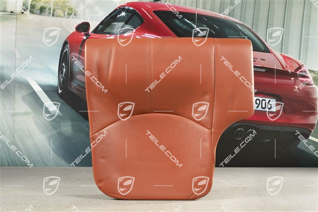 Notsitzkissen, Coupe/Targa, Leder, Terracotta, R