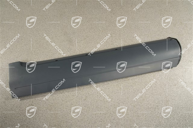 Strip, Rear door, Aluminium Package Black, (With Aerokit with sill cover), R