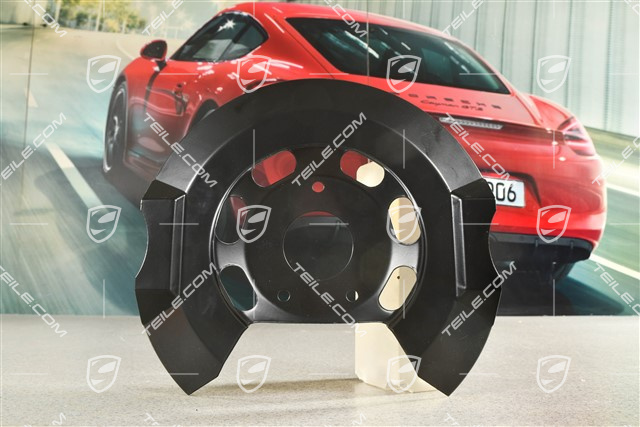 Front axle disc brake protective plate, L=R