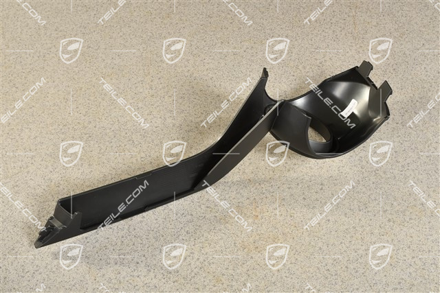 Lamelka / blenda kratki zderzaka ACC z Innodrive, czarny mat, Sport Design, R