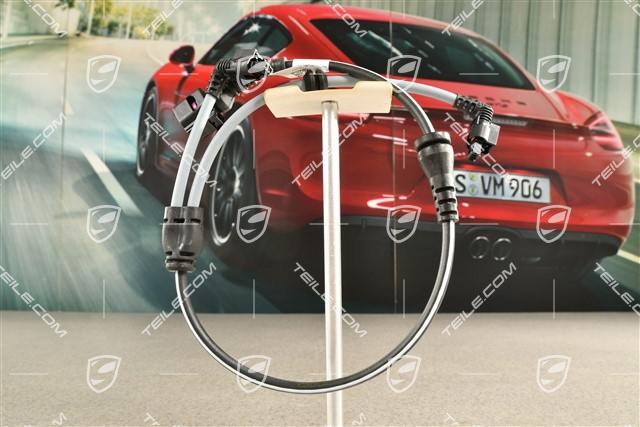 Wiring harness for self-levelling suspension
