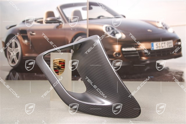 Wlot powietrza (kratka) do błotnika tylnego, carbon, GT2 RS, R