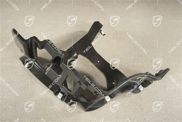 Holding / support rail, rear bumper,  lateral, L