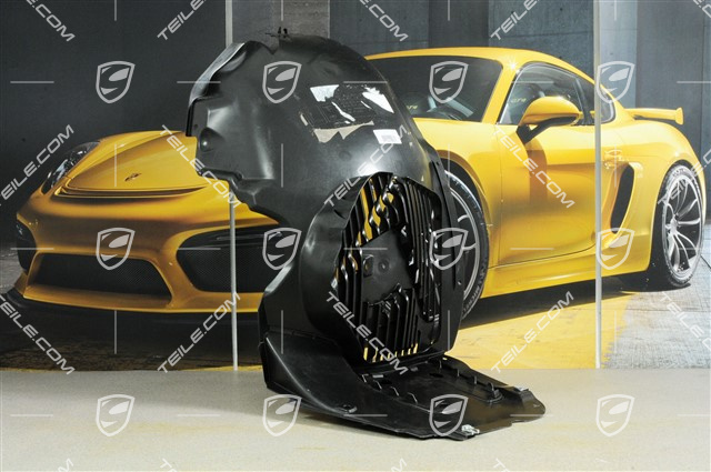 Nadkole przednie, część przednia, Boxster S / Cayman S, skrzynia biegów PDK, L Nadkole przednie, część przednia, Boxster S / Cayman S, skrzynia biegów PDK, L
