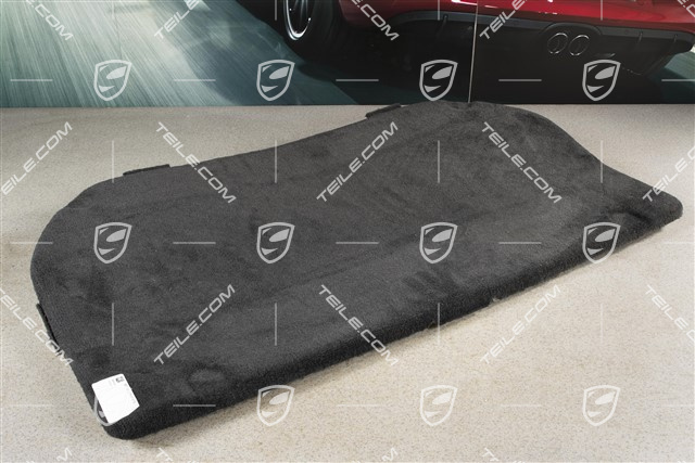 Verkleidung, Motorabdeckung, Teppich, Schwarz