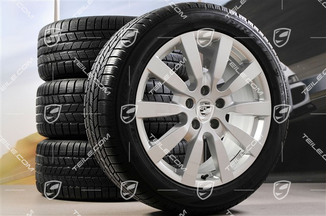 20-inch SportDesign II winter wheel set, wheels rims 9J x 20 ET57 + Pirelli winter tyres 275/45 R20, without TPMS