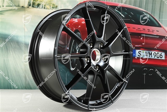 20" Felge "Boxster Spyder", 8,5J x 20 ET57, seidenglanz schwarz matt