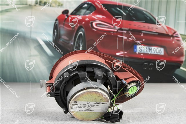 Loudspeaker, BOSE, Boxster red, R