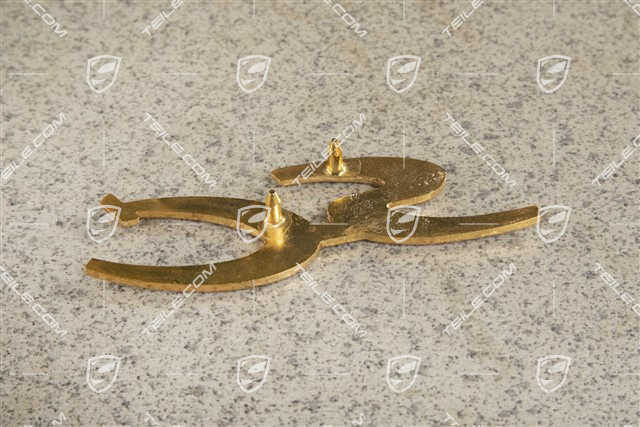 "SC" logo, Gold plated