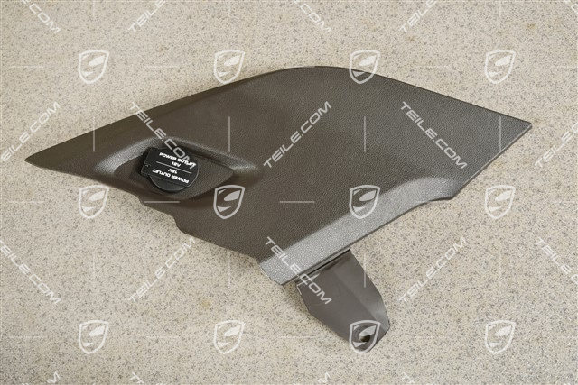 Mittelkonsole, Blende/ Fußraum Auslassventil, Seitlich, Achatgrau, R