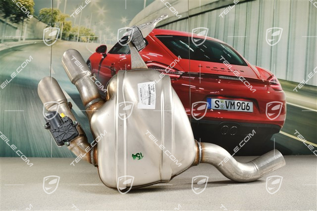 Rear muffler 3.0L 250kW / 340HP, R