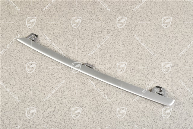Front bumper disc / trim, lower, Platinum silver metallic, R