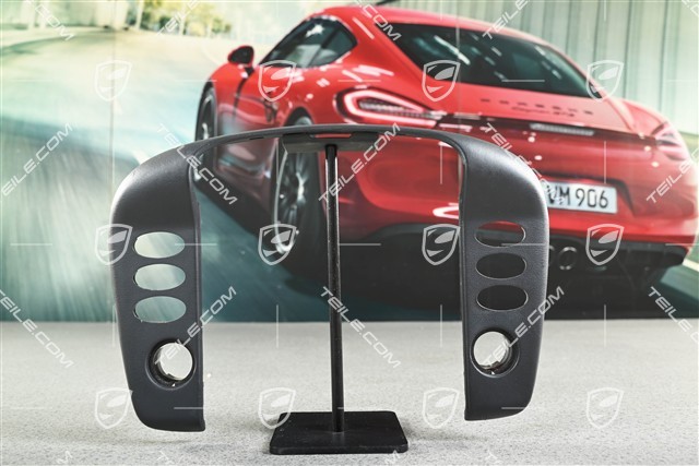 Trim for switch / vent nozzle, center console, Leather Metropole Blue