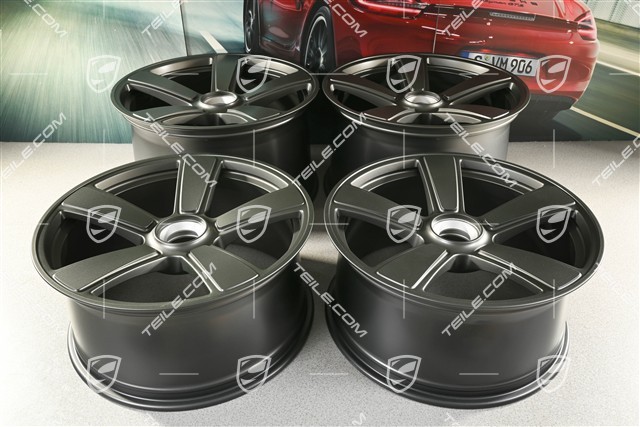 20+21" Felgi Sport Classic, komplet, 9,5J x 20 ET44 + 12J x 21 ET63, Turbonite