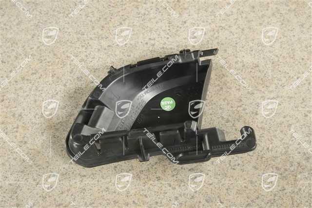 Cover, fog headlamp, Black Mat, PDC, R