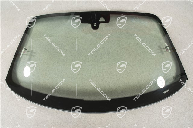 Windschutzscheibe, Cabrio/Targa, mit Kamera / im oberen Bereich stark engafärbt / TV-Empfang + DAB/MIB / HD Radioempfang / PDLS+