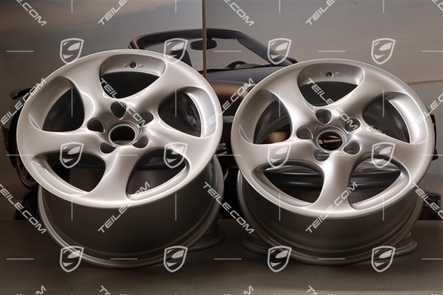18" Felgensatz Turbo Look II, 8J x 18 ET50 + 10J x ET47
