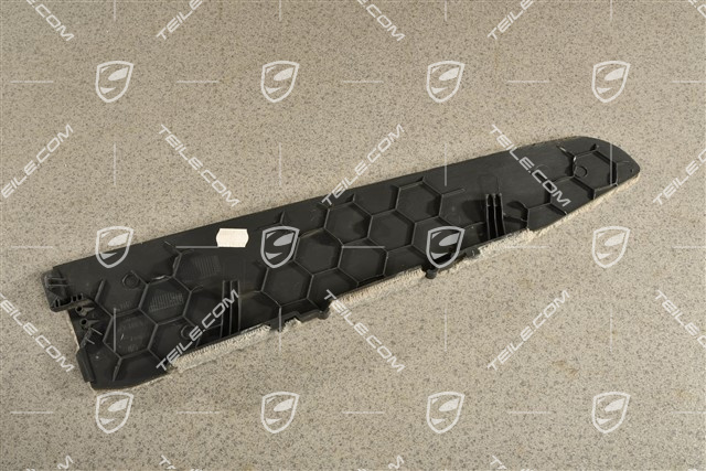 Seat frame trim cover, Steel Grey, L