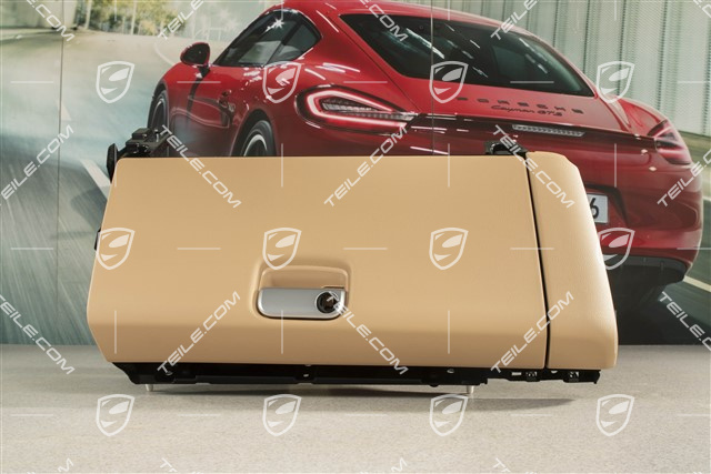 Glove compartment, complete, Luxor Beige RHD