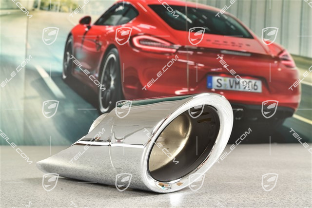 Tail pipe, Macan S 3.0L / Diesel, inner, L