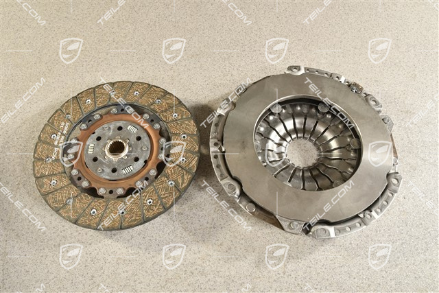 Clutch repair kit, clutch disc + pressure plate GTS 4,0 / GT4
