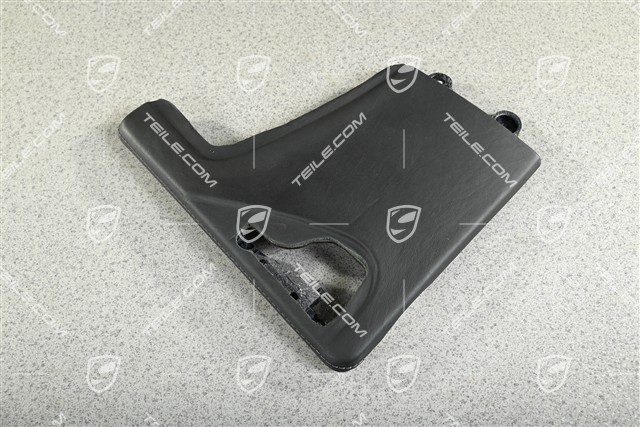 Mittelkonsole, Blende seitlich, Leder, Schwarz, Vorbereitung Telefon, R