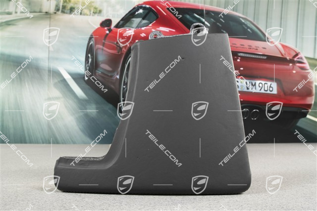 Mittelkonsole, Blende seitlich, Leder, Schwarz, R