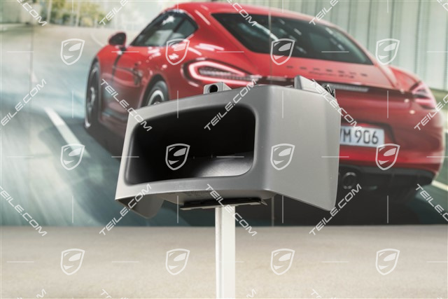 Mittelkonsole hinten, schwarz, Coupe/Targa