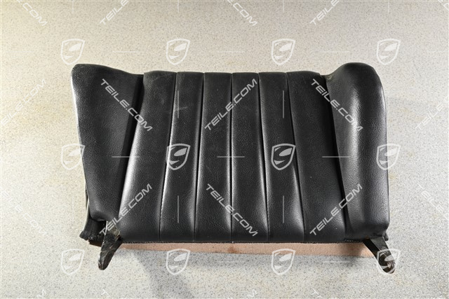 Back seat backrest, Leatherette, black, R