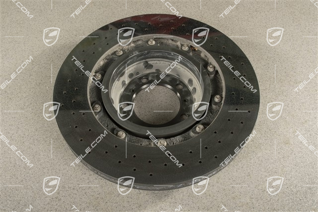 PCCB ceramic brake disc, C2 / C2S / C4 / C4S / Turbo, L