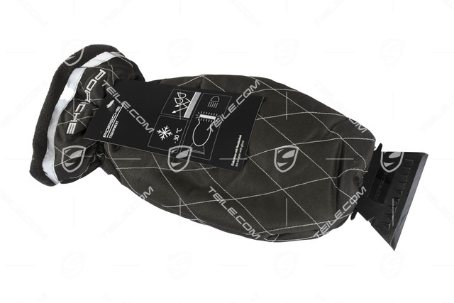 Eiskratzer mit Handschuh