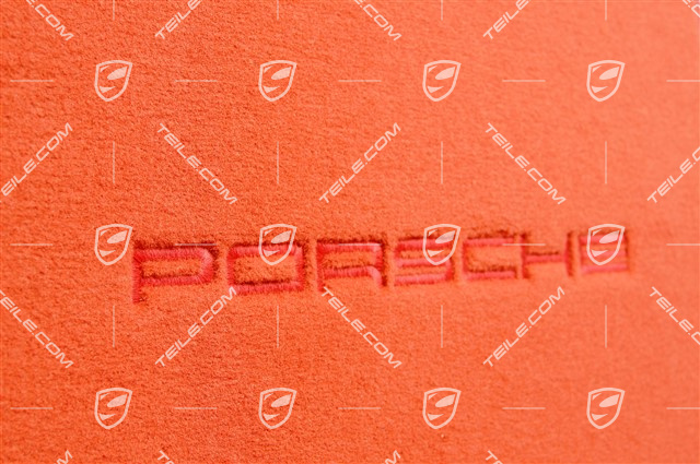 Fußmatten-Set, 4-teilig (996), "Boxsterrot"