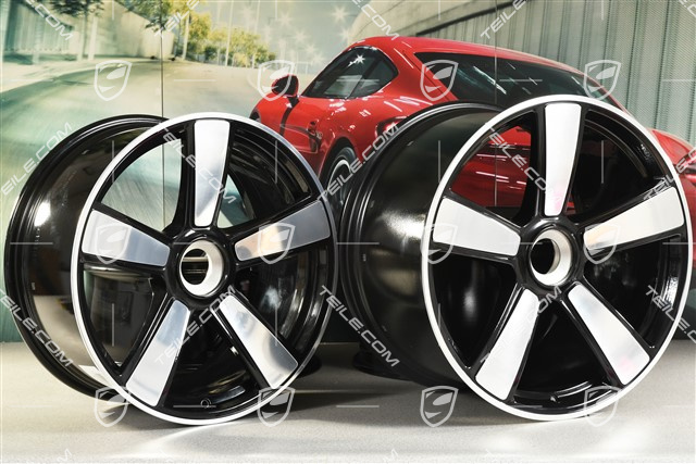 20+21-inch wheel rim set Sport Classic, rims: front 9,5J x 20 ET44 + rear 12J x 21 ET70