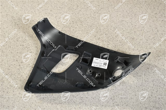 Aussenspiegel, Blende unten mit Locher für Kamera und Licht, L