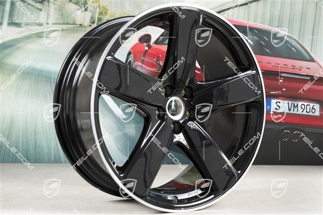 21" felga "Sport Classic" 9,5J x 21 ET27, czarny wysoki połysk