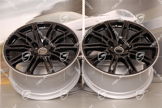 21" Komplet felg Sport Edition, 4x felga 10J x 21 ET50, czarny wysoki połysk